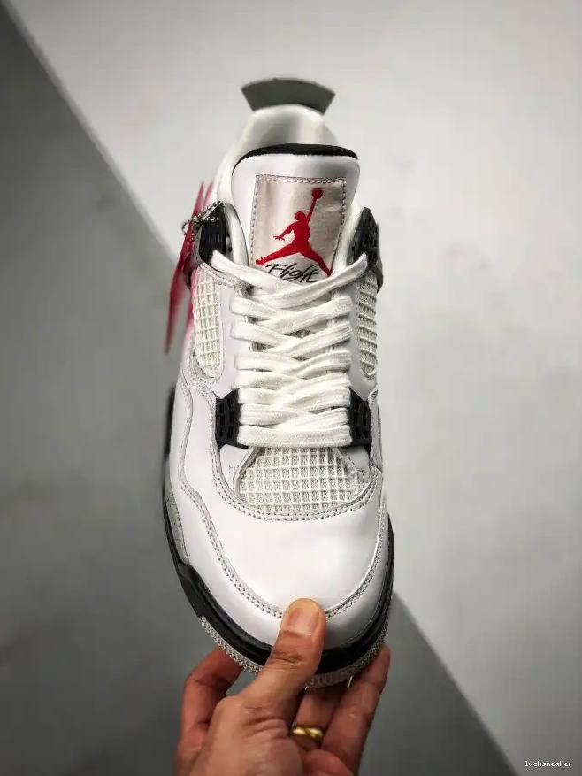 Reps LUCY (nike) Jordan OG Cement White 840606-192 4 Air 0516